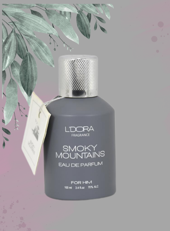 ادوپرفیوم مردانه مدل SMOKY MOUNTAINS لدورا فرگرنس 100 میلی‌لیتر