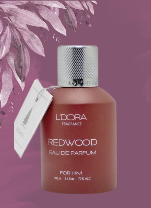 ادوپرفیوم مردانه مدل REDWOOD لدورا فرگرنس 100 میلی‌لیتر