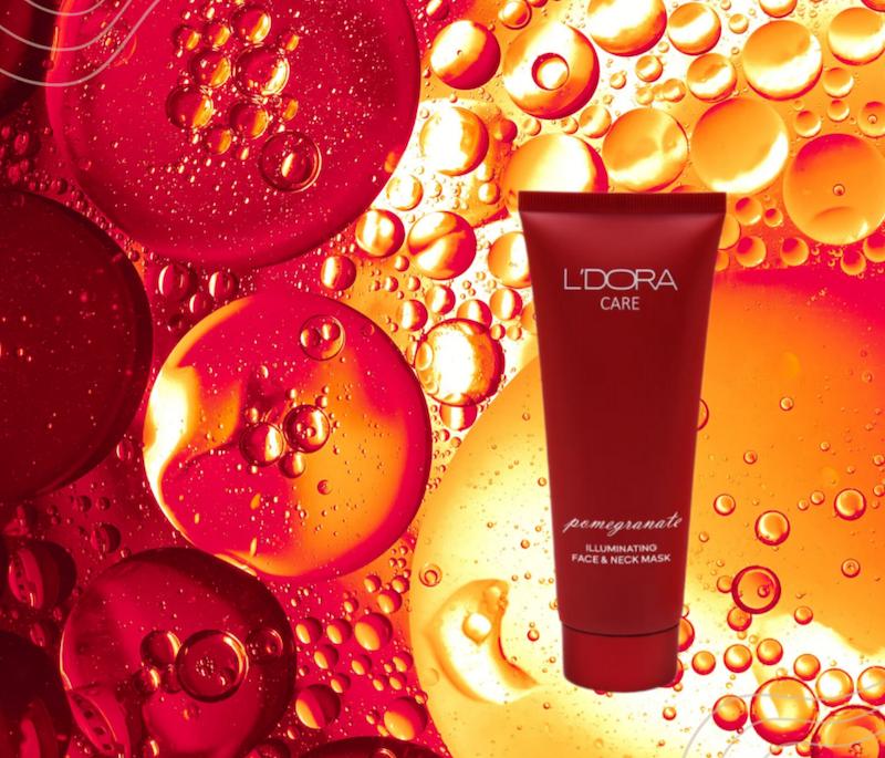 ماسک روشن کننده صورت و گردن انار لدورا کر ،100 میلی لیتر 