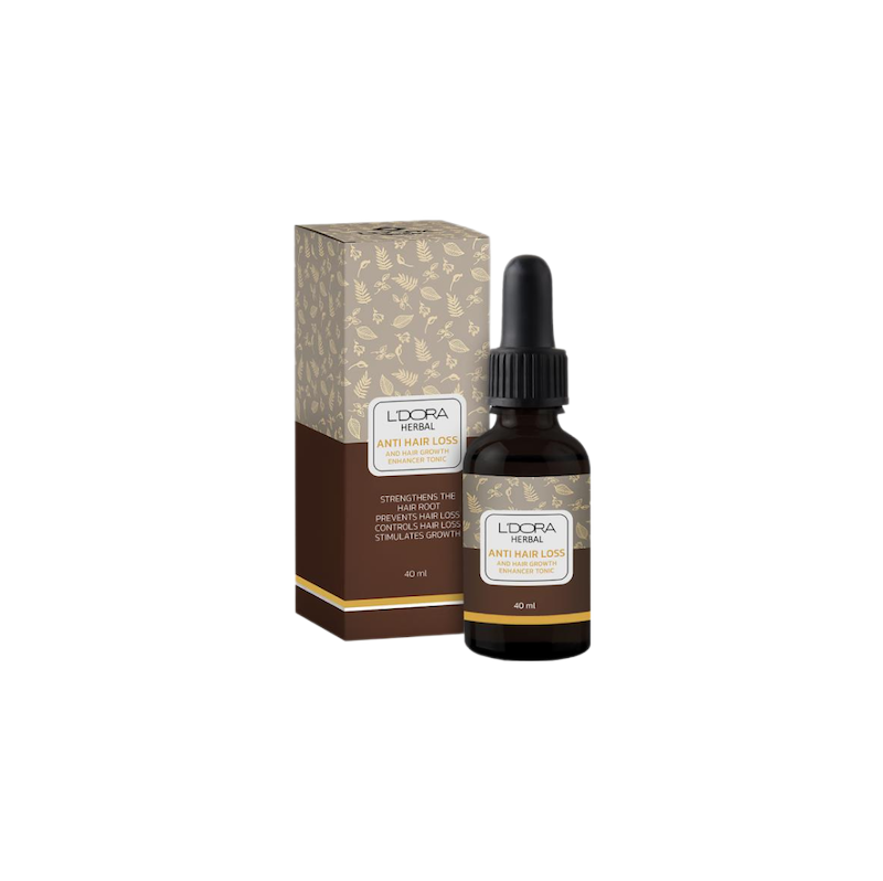 تونیک گیاهی تقویت کننده و ضدریزش موی سر لدورا هربال 40 میلی لیتر