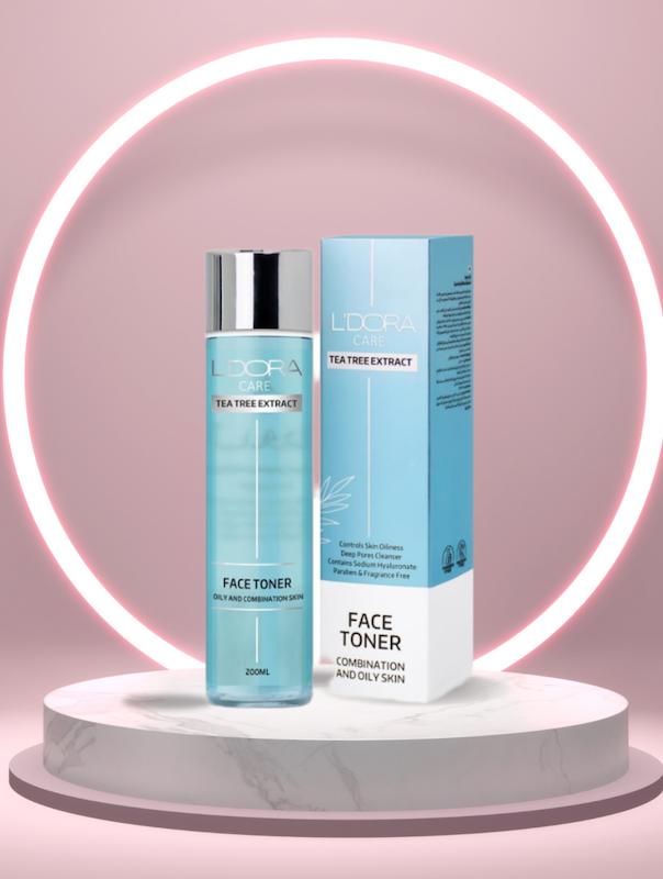 تونر پوست چرب و مختلط لدورا کر 200 میلی لیتر