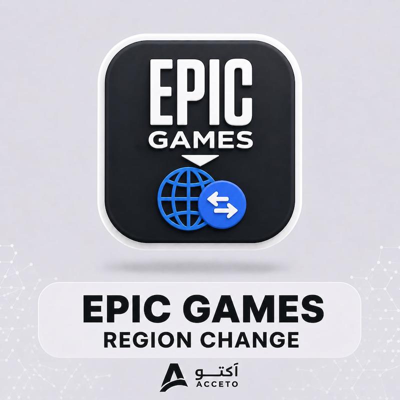 تغییر ریجن اپیک گیمز Epic Games