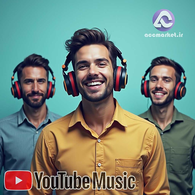 اکانت قانونی یوتیوب موزیک Youtube Music ارزان