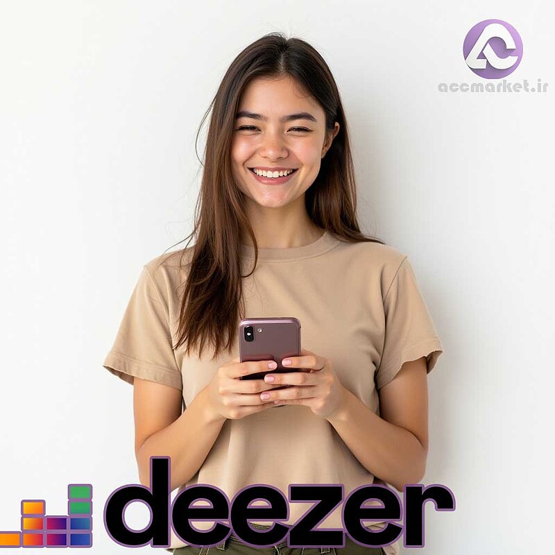 اکانت (DEEZER) دیزر ارزان