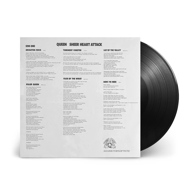 صفحه گرامافون | Queen - Sheer Heart Attack