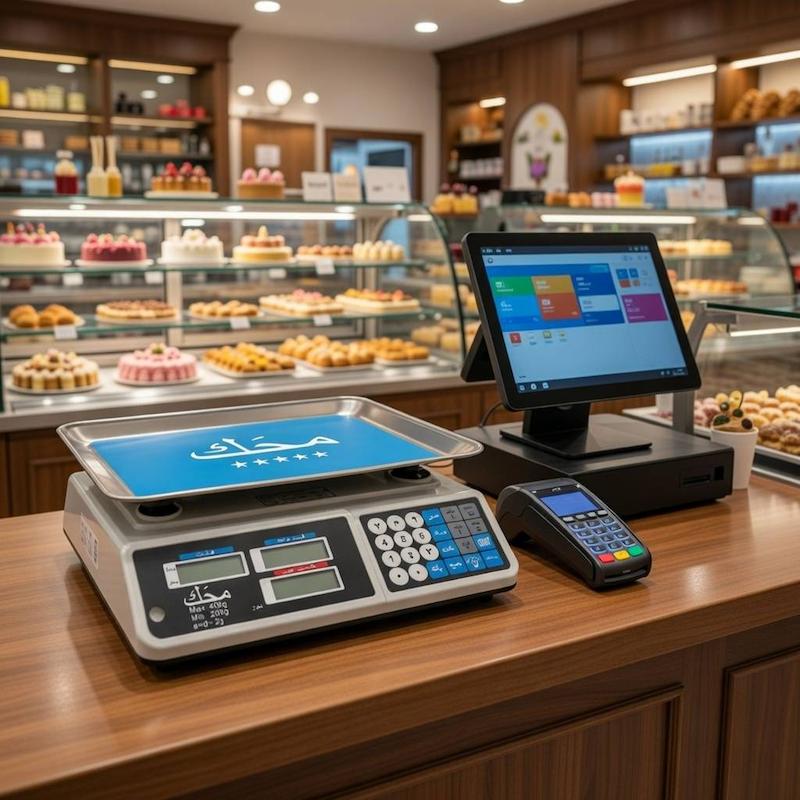 ترازو فروشگاهی محک مدل SB-5407 ظرفیت ۴۰ کیلوگرم