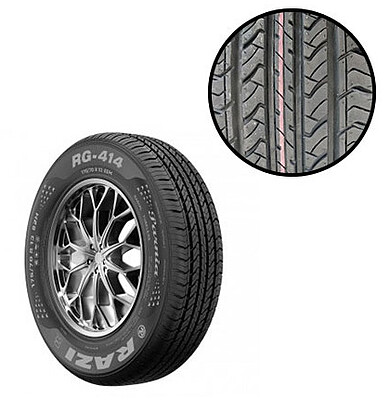 لاستیک سواری رازی  سایز 175/70R13 طرح RG414 تولید 2024