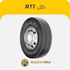 لاستیک باری و اتوبوسی رازی  315/80R22.5 طرح گل عقب (RT1) 18لا تولید 2024