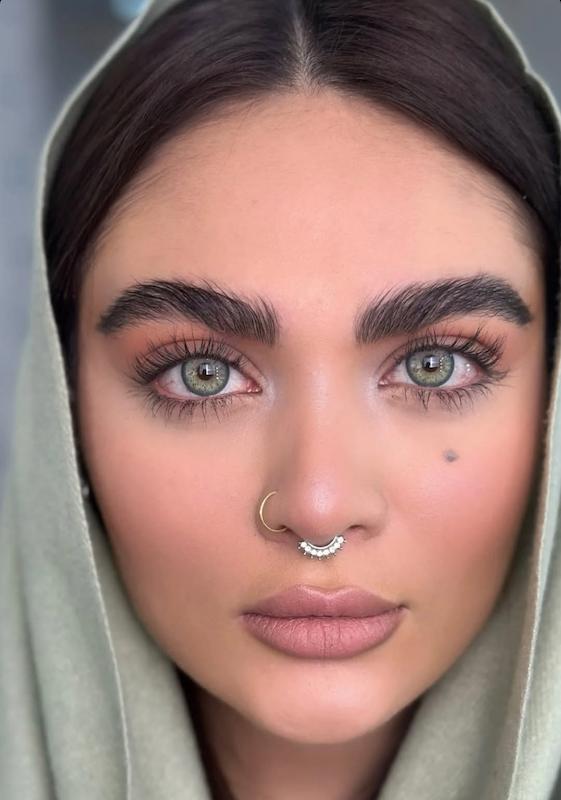 لنز رنگی سبز سلنا گلکسی گرین