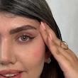 لنز رنگی عسلی رز لیلی براون