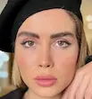 لنز رنگی قهوه‌ای عسلی رینبو فوزی براون