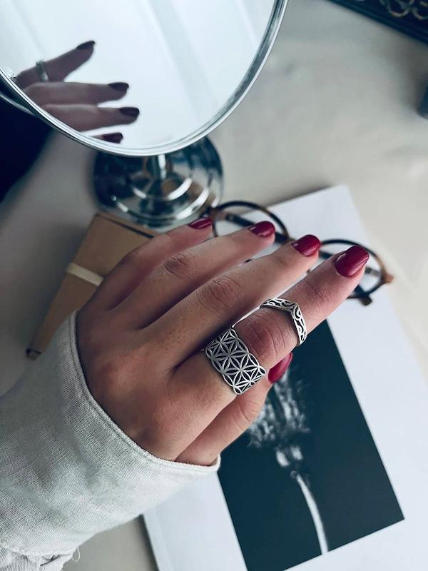 انگشتر برنجی سیلور