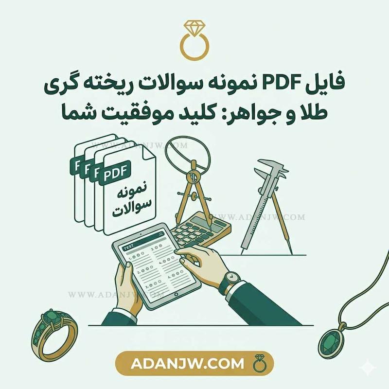 نمونه سوالات ریخته گری
