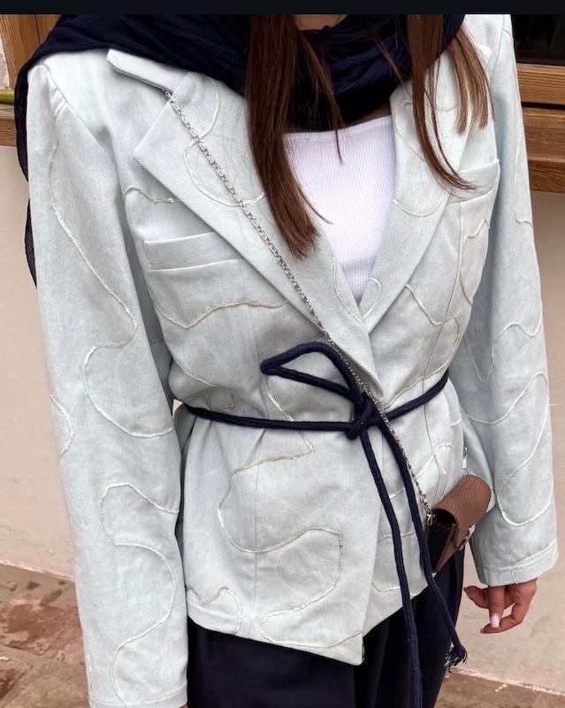  کت جین نواردوزی