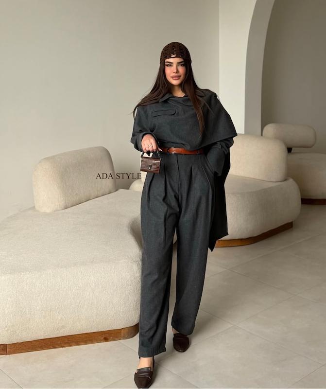 شلوار فوتر نوک مدادی خمره ای بگ