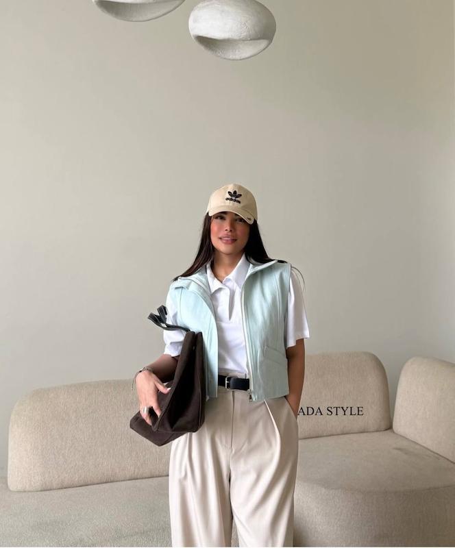 جلیقه جین یخی زیپدار