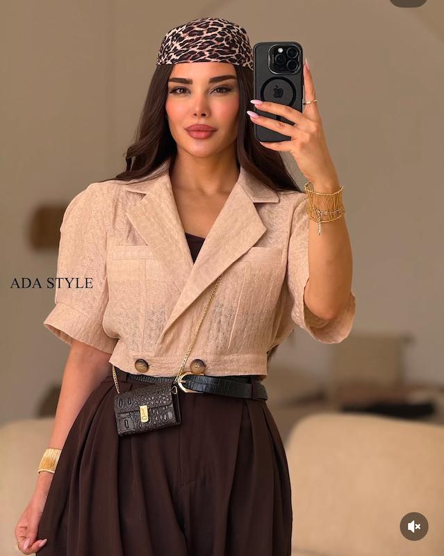 شلوار بالنی قهوه ای