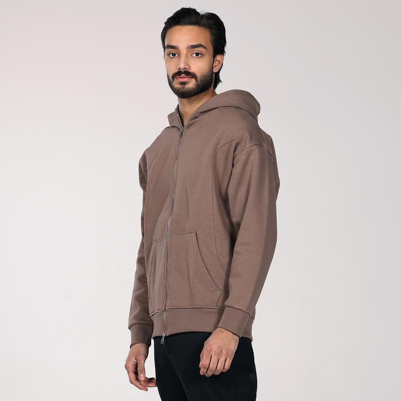 سویشرت تمام زیپ لوزفیت مردانه - 52252342