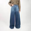 شلوار جین وایدلگ کراپ زنانه - 67251369