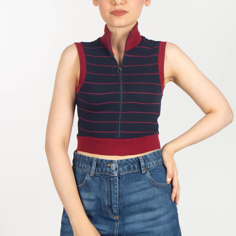 کراپ تاپ بقه ایستاده اسلیم فیت زنانه - 15251717