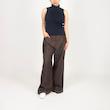 تاپ بافت یقه اسکی اسلیم فیت زنانه - 03261509
