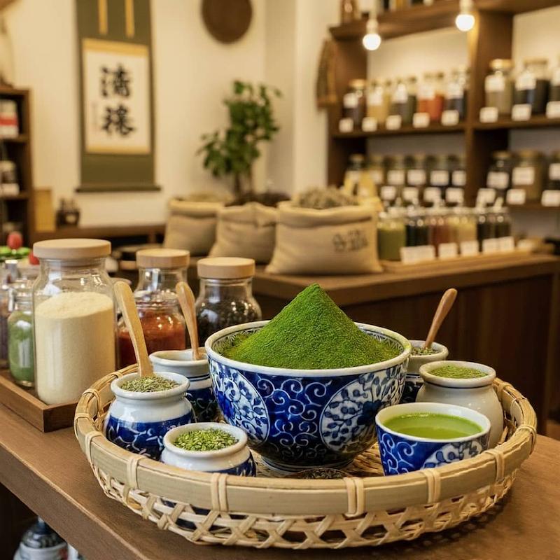 پودر سبز لاغری سلطنتی گلد «ما3تا»