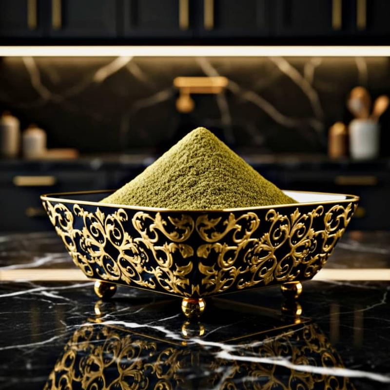 پودر میکس برگ کاری و برگ بو