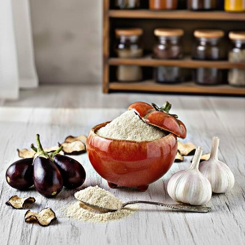 پودر سیردودی و بادمجان کبابی «ما3تا»