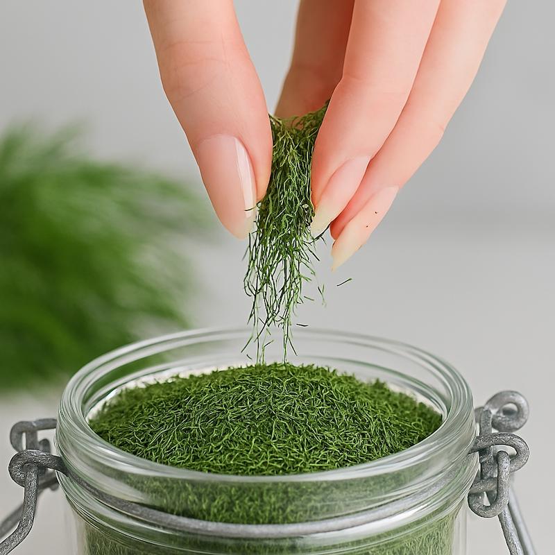 شوید خشک گلخانه ای