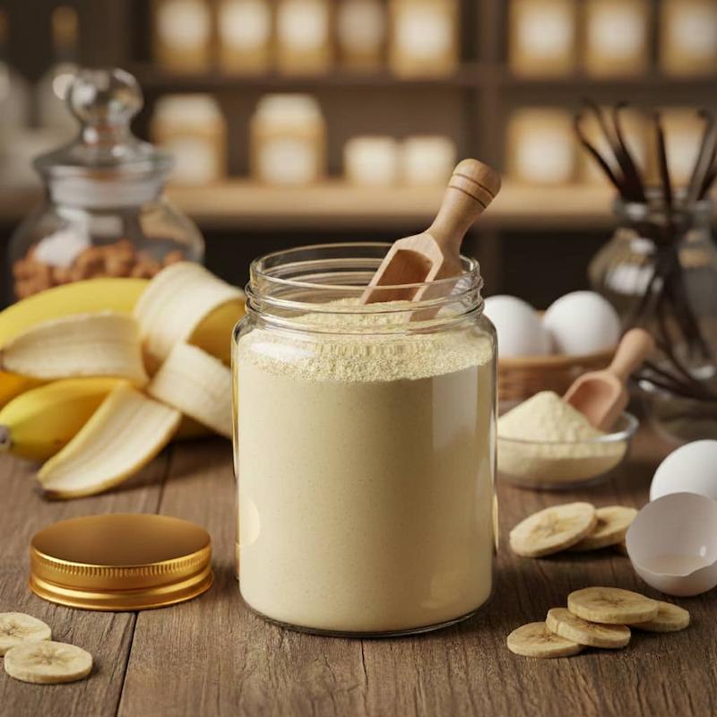 پودر سفیده تخم مرغ موزی «آلمانی سفارش عرب»