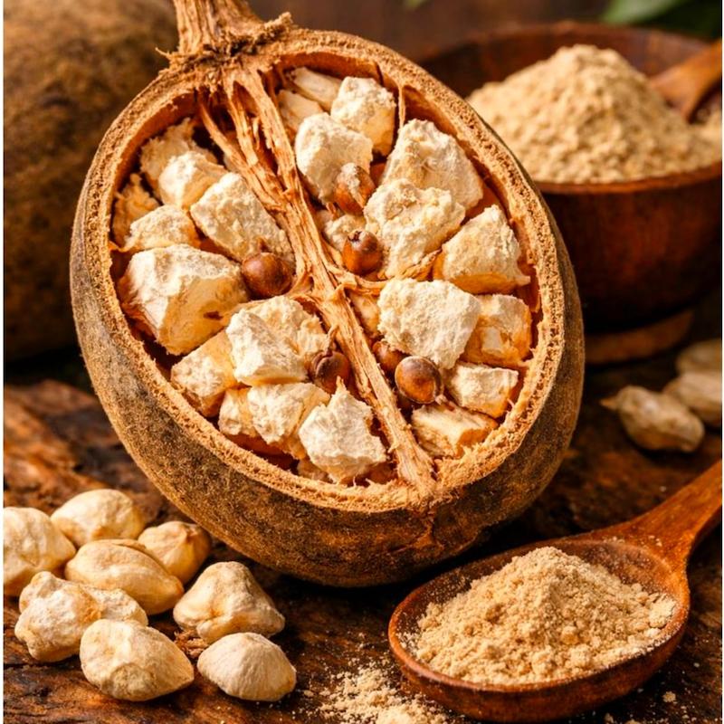 پودر بائوباب الماس سفید آفریقا «ما3تا»