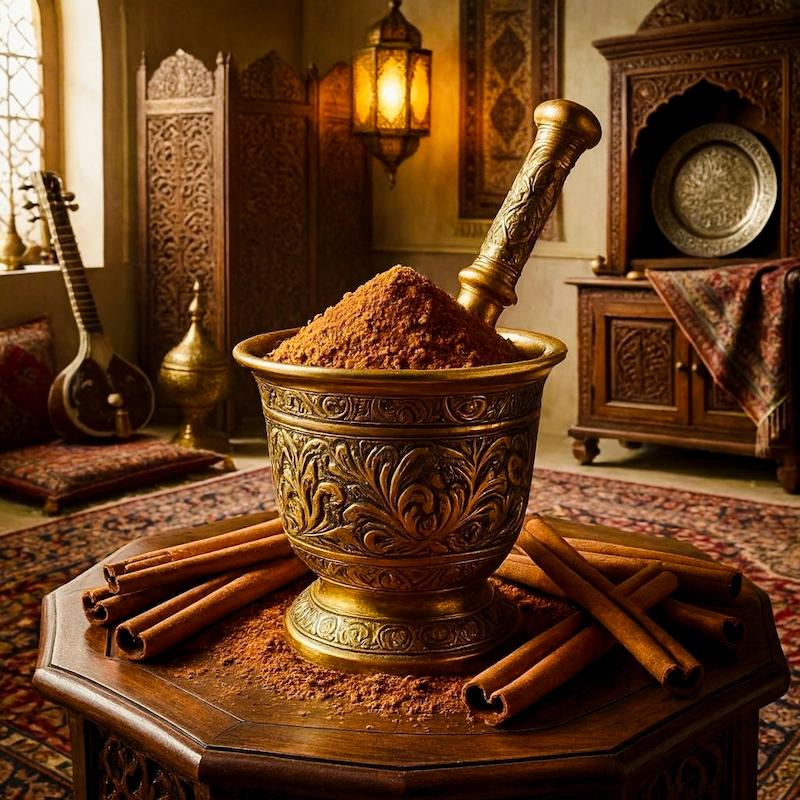 دارچین نیم کوب هاونی «ما3تا»