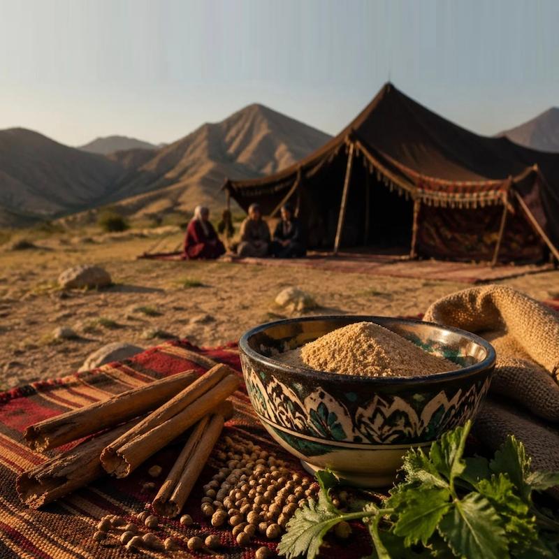 ادویه محلی ایلیاتی «ما3تا»