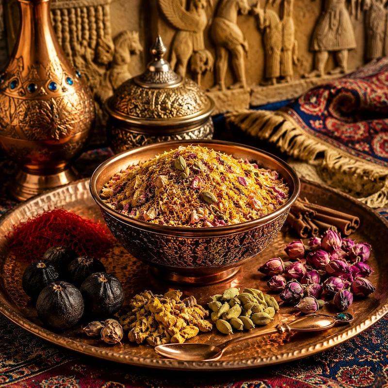 ادویه ایران باستان «ما3تا»