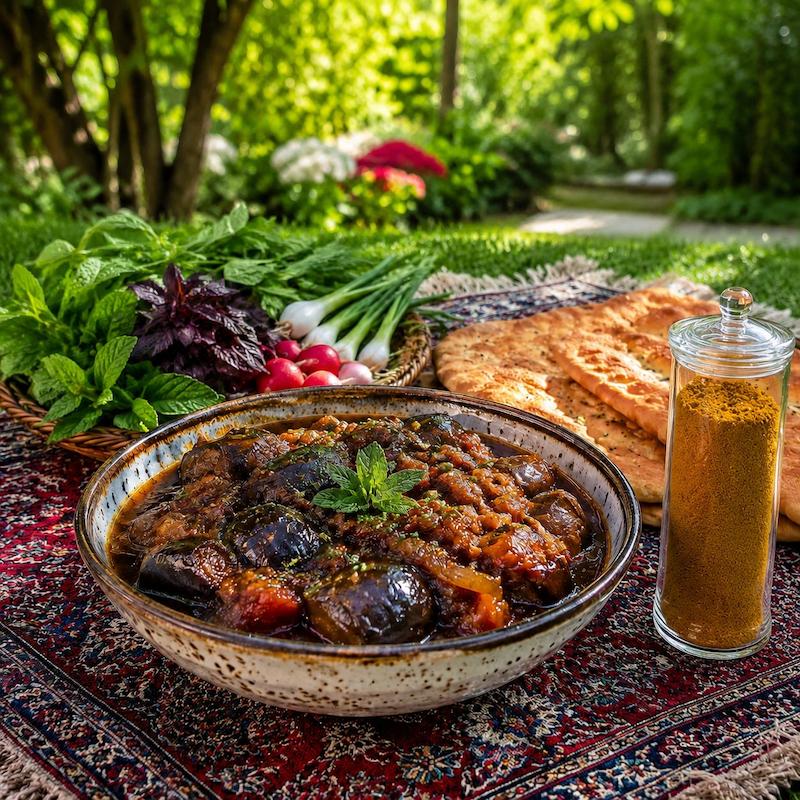 ادویه خوراک بادمجان هیزومی