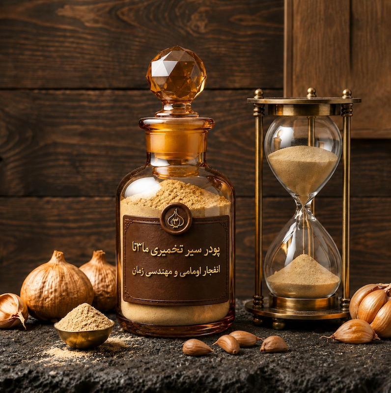 پودر سیر تخمیری «ما۳تا»