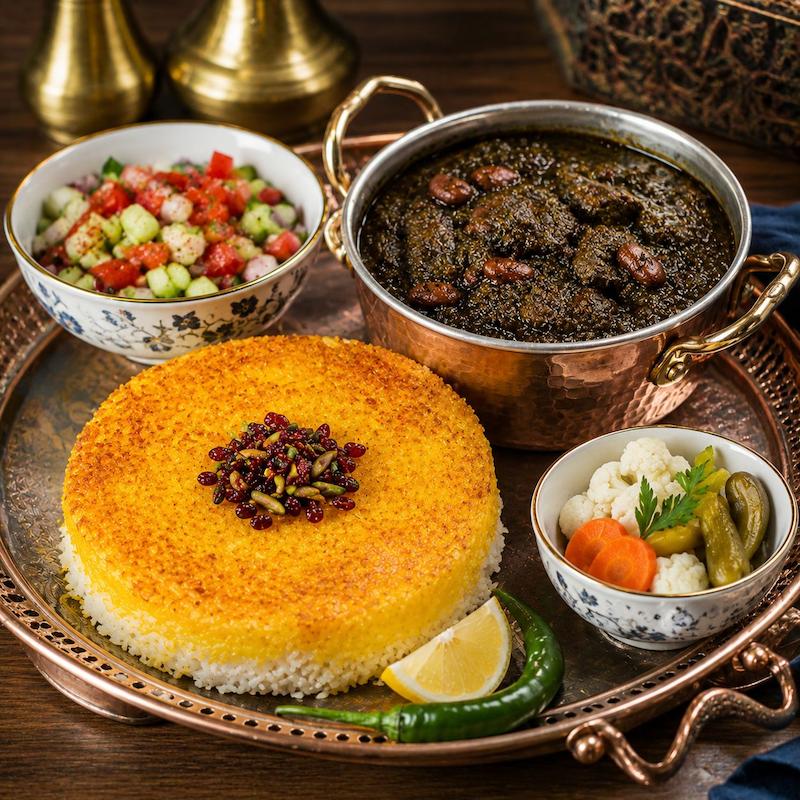 قورمه سبزی اصیل جنوبی«ما۳تا»