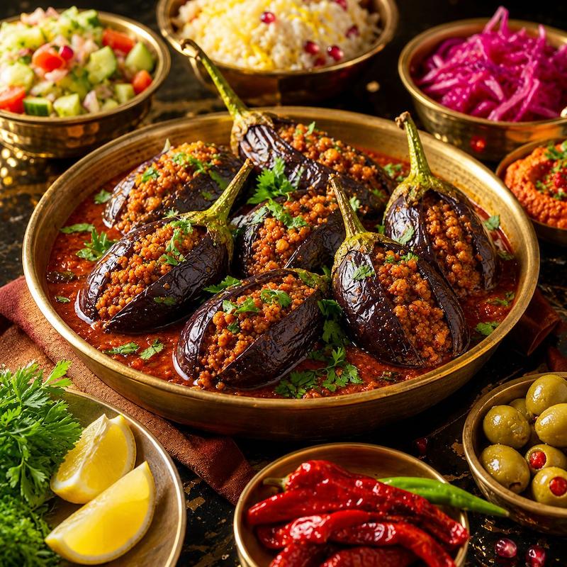 ادویه بادمجان شکم پر«ما۳تا»