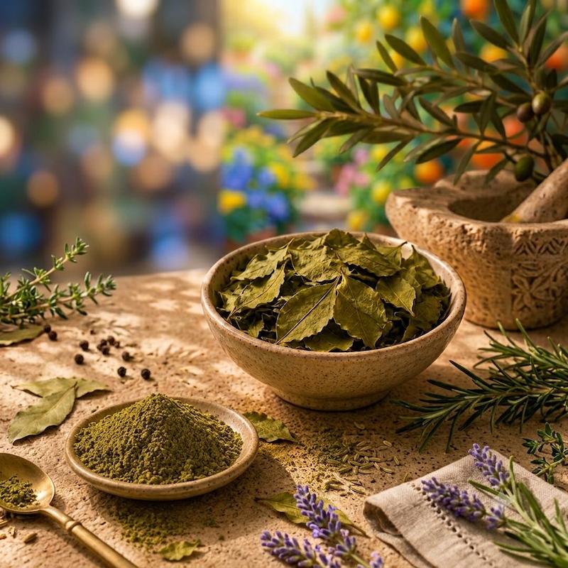 پودر برگ پپر تول (برگ مقدس) 