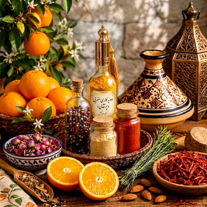 ادویه،مراکشی،مغربی،مدیترانه،معطر،پرتقالی،خریدآنلاین،اصفهان،ایران،ما۳تا،روژان،ناصزبخت