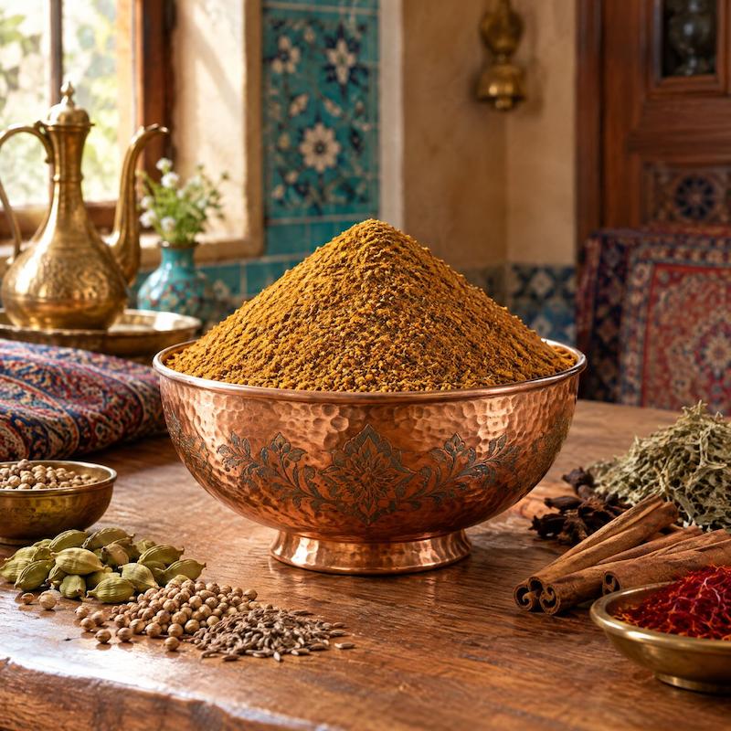 ادویه ام‌کلثوم، ادویه ما۳تا، ادویه اصفهان، خرید ادویه، ادویه سنتی، ادویه اصیل، ادویه خوش‌عطر، ادویه غذا، ادویه برنج، ادویه گوشت، ادویه مرغ، ادویه خورش، ادویه خانگی، ادویه ترکیبی، فروش ادویه Om Kolthoum spice, Ma3ta spices, Isfahan spices, Persian spice blend, Iranian spices, traditional spice, aromatic spice, premium spice blend, Persian seasoning, spice mix, rice seasoning, meat seasoning, chicken seasoning, stew seasoning, buy spices Iran