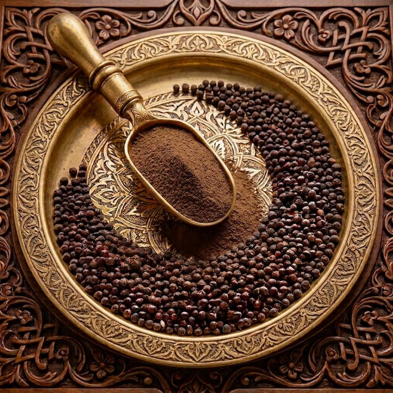 ملگتا، پودر ملگتا، آموموم آفریقایی، فلفل بهشتی، دانه‌های بهشت، ادویه کمیاب، ادویه لوکس، ادویه وارداتی، ادویه خاص، خرید ملگتا، خرید ادویه کمیاب، ادویه اصفهان، ادویه فلفلی، ادویه مرکباتی، برند ادویه melegueta pepper, grains of paradise, Aframomum melegueta, grains of paradise powder, rare spice, luxury spice, African spice, exotic spices, gourmet spice, buy grains of paradise, citrusy peppery spice, Persian spice brand, Isfahan spices, imported spices, saffron-like luxury spic