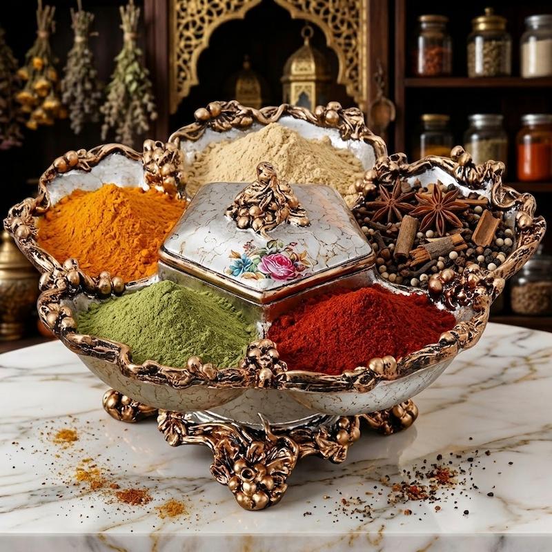 ادویه مجلل نگارستان، ادویه نگارستان، ادویه لوکس، ادویه ما۳تا، ادویه اصفهان، خرید ادویه آنلاین، ادویه مجلسی، ادویه چهاررنگ، ادویه رنگ‌دهنده برنج، ادویه خورشت، ادویه مرغ و گوشت، ادویه دست‌چین، ادویه خوش‌عطر، سوغات اصفهان، ادویه ما۳تا اصفهان Negarestan luxury spice, luxurious spice blend, Persian spice blend, Isfahan spices, buy spices online, Iranian spices, colorful spice mix, gourmet spice, premium spice blend, rice coloring spice, stew seasoning, Ma3ta spices, handpicked spices, aromatic seasoning, Persian gourmet seasoning