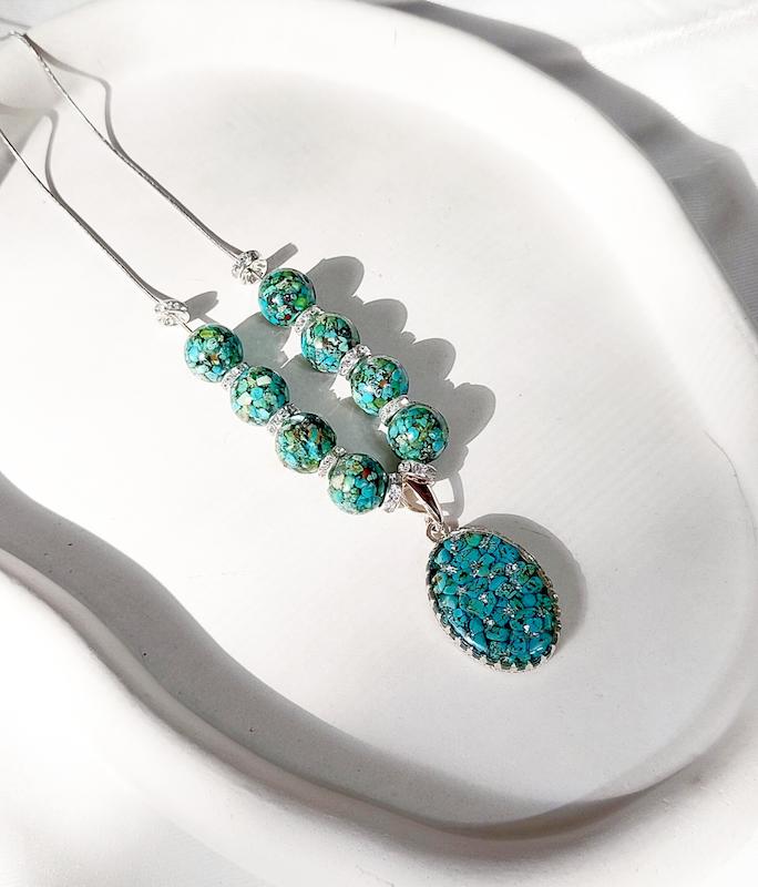 گردنبند فیروزه