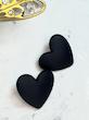 گوشواره فشن Heart black