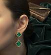 گوشواره van cleef green