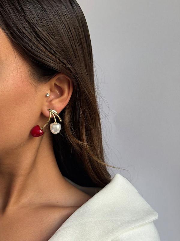 گوشواره فشن گیلاسی