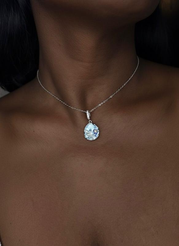 گردنبند مینا فیروزه