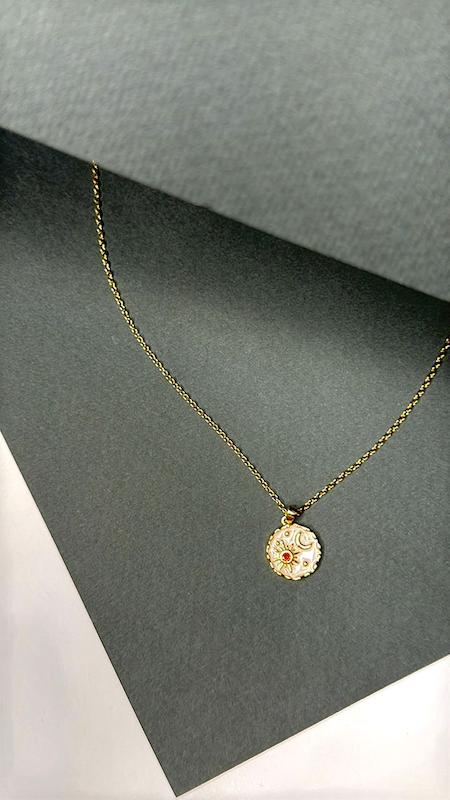 گردنبند sun moon