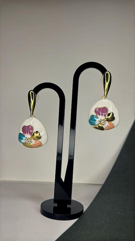 گوشواره مینا flower